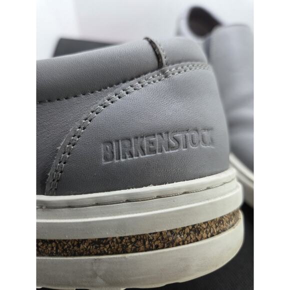 Birkenstock Oswego Womens Size 8 US 39 EU Gray Leather Slip On Sneakers Shoes - Picture 8 of 8